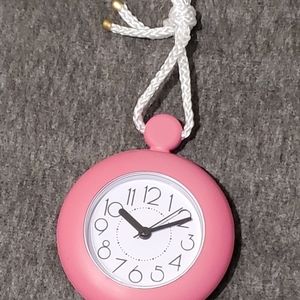 Pink Rope Clock